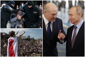 Baltarusiją apėmus politinei krizei Kremlius susidūrė su dilema