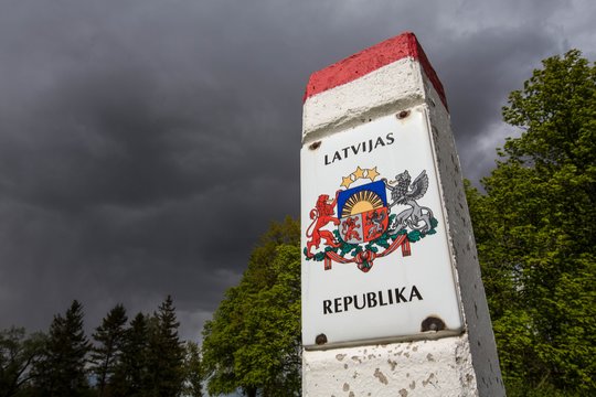 1991 m. Latvijos Aukščiausioji Taryba paskelbė Latvijos nepriklausomybę nuo Sovietų Sąjungos.<br>V.Balkūno nuotr.
