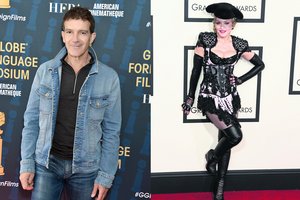 Antonio Banderaso flirtas su Madonna buvo lemtingas 