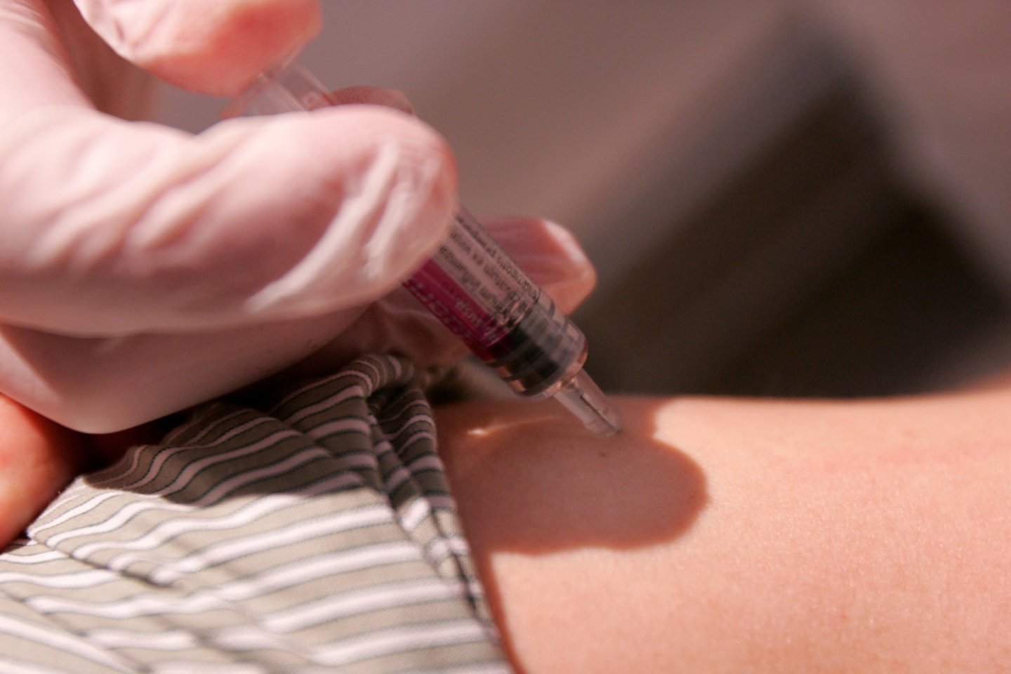 Ruošiamasi didesniam vakcinų nuo gripo poreikiui.<br>V.Balkūno nuotr.