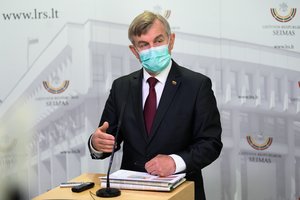 V. Pranckiečio COVID-19 testas neigiamas, jis nutraukia saviizoliaciją