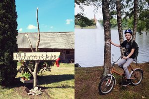 Kaimą Varėnos rajone išgarsino gimnazisto aistra seniems daiktams