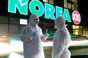 Vilniuje prekybos centro „Norfa“ darbuotojui nustatytas COVID-19