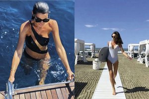 Asmenukėse  – Šarūno Jasikevičiaus žmonos ir Vaidos Židonytės stulbinantis grožis