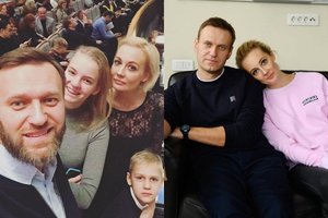 Dėl gyvybės kovojančio V. Putino kritiko A. Navalno žmona išliejo širdį