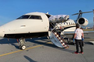 Komos būklės iš Omsko išskraidintas A. Navalnas sėkmingai pasiekė Berlyną