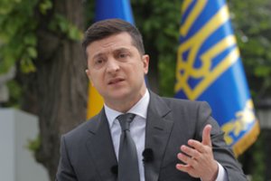 V. Zelenskis ragina surengti naujus rinkimus Baltarusijoje