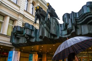 Po Nacionalinio dramos teatro rekonstrukcijos lankytojams atvers erdvę ant stogo