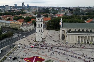 Įspūdingiausios akimirkos: „Laisvės kelias“ iš paukščio skrydžio