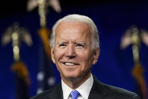 Joe Bidenas: remiame Baltarusijos žmones, kaip rėmėme Baltijos šalis