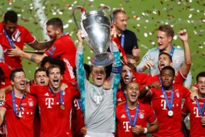 „Bayern“ Čempionų lygą baigė nepralaimėjęs – palaužė PSG ir šeštąjį kartą kėlė taurę