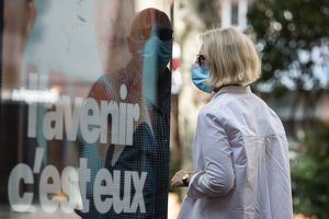 Prancūzijoje fiksuota daugiausiai koronaviruso atvejų nuo gegužės