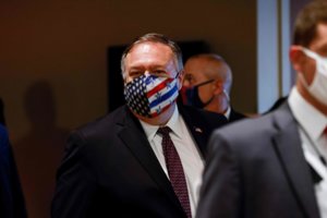Atvykęs į Izraelį JAV valstybės sekretorius M. Pompeo pradeda kelionę po Vidurio Rytus