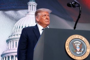 JAV respublikonai pradeda suvažiavimą, kuriame nominuos D. Trumpą kandidatu prezidento rinkimuose