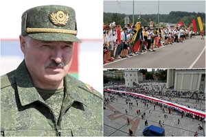 Dėl galimo Lietuvos oro erdvės pažeidimo „Laisvės kelio“ metu – nota Baltarusijai