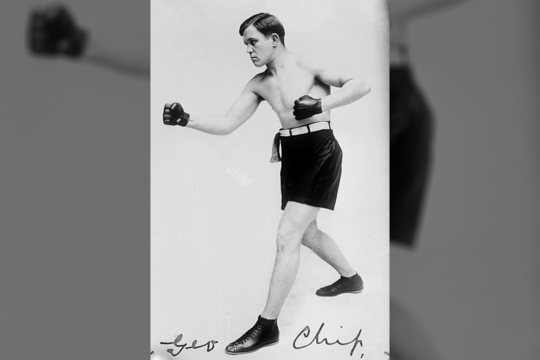 1888 m. gimė pirmasis lietuvių kilmės boksininkas, 1913–1914 m. tapęs pasaulio čempionu, Jurgis Čepulionis (George Chip). Mirė 1960 m.<br>wikipedia nuotr.