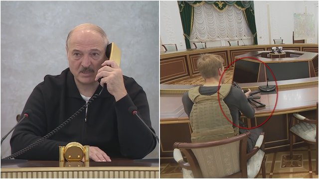A. Lukašenka su ginklu baltarusiams sukėlė juoką: ką rodo desperatiškas ir neadekvatus diktatoriaus elgesys?