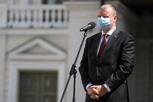 S. Skvernelis apie Baltarusiją: jėgų balansas neleis įvykti „beprotiškai katastrofai“