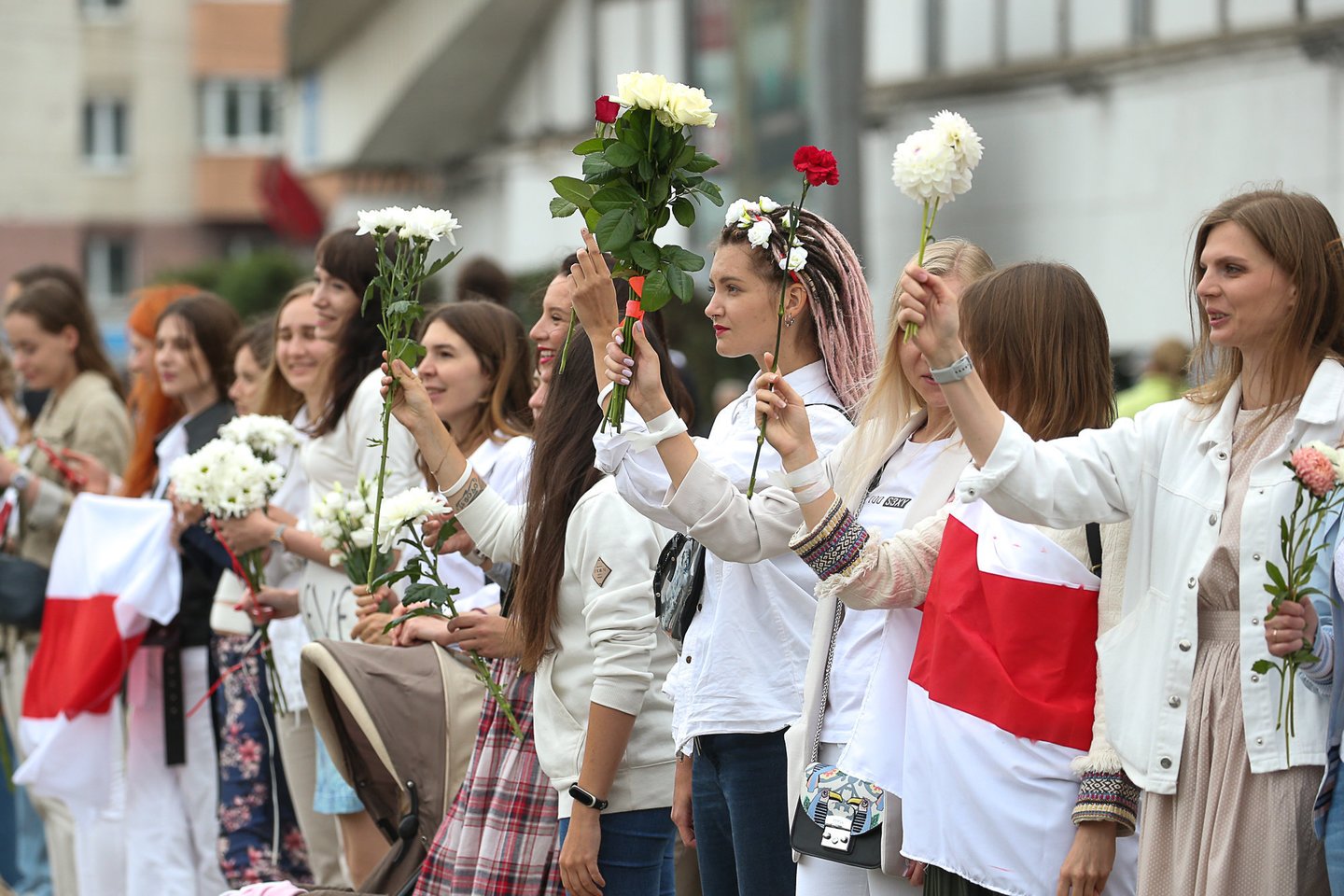 Protestai Baltarusijoje.<br>TASS/Scanpix nuotr.