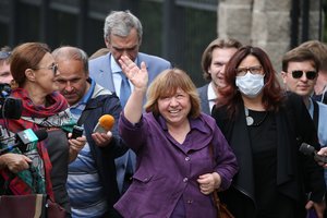 S. Aleksijevič: Baltarusijos opozicija neketina rengti perversmo šalyje