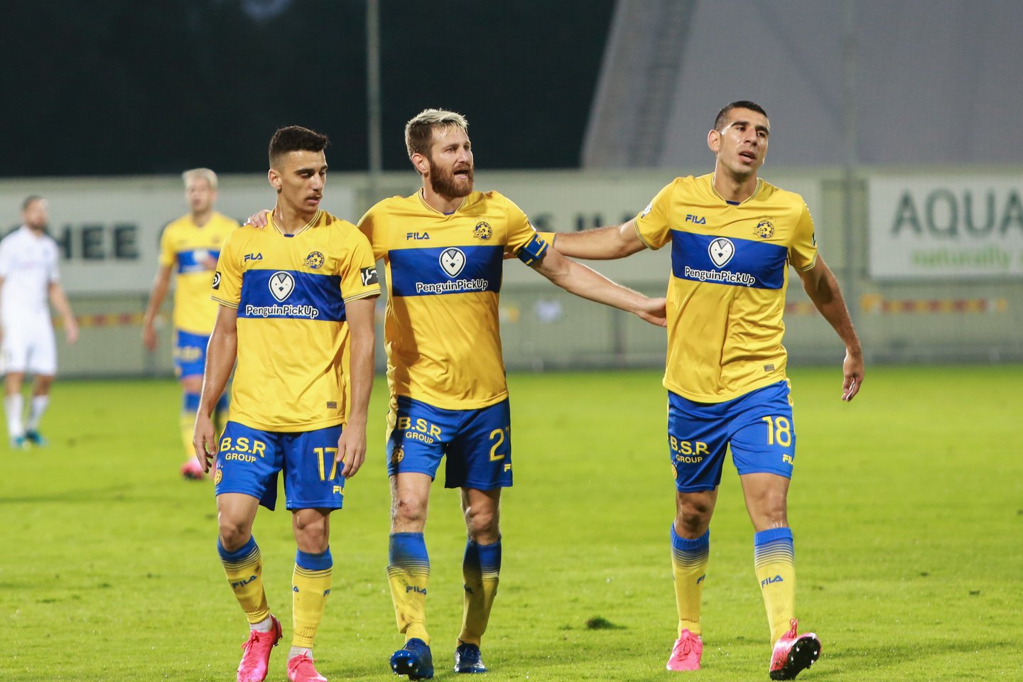 Tel Avivo komandos treneris džiaugėsi savo komandos koncentracija aikštelėje.<br>G.Bitvinsko nuotr.