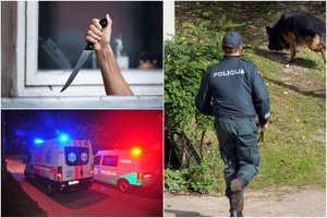 Kraupios žmogžudystės mįslė Kaune – įminta: sučiuptas 60 kartų peiliu aukai smogęs vyras