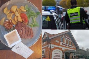 Tokio pažeminimo restorane palangiškių šeima nesitikėjo – dėl kepsnio teko aiškintis su policija