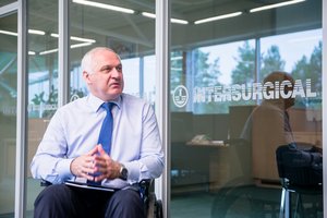 „Intersurgical“ vadovas: darome viską, kad žmonės būtų sveiki