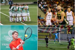 Lietuvos sporto savaitė: Vilniaus futbolininkų pavyzdys, R. Berankio mūšis ir taikli uteniškių trijulė