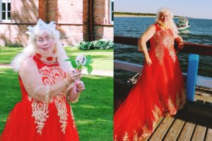 Keistuolė iš Marijampolės rajono jubiliejų pasistengė atšvęsti kaip karalienė