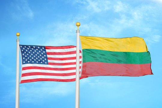 1991 m. atkurtą nepriklausomą Lietuvos Respubliką pripažino Jungtinės Amerikos Valstijos.<br>123rf nuotr.