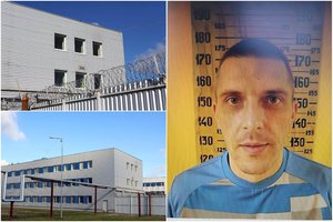 Su latviu ispanui egzekuciją surengęs žmogžudys Pravieniškėse sugebėjo įveikti sieną ir 3 tvoras