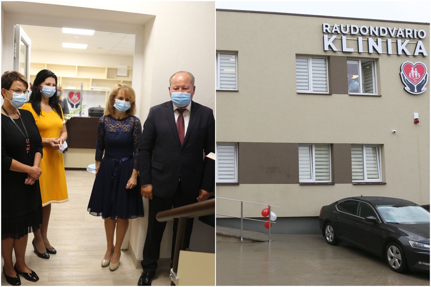 Raudondvaryje duris atvėrė medicinos klinika.<br> Kauno rajono savivaldybės nuotr.