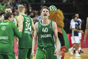 Pirmosiose kontrolinėse rungtynėse „Žalgiris“ sutriuškino Rygos VEF komandą