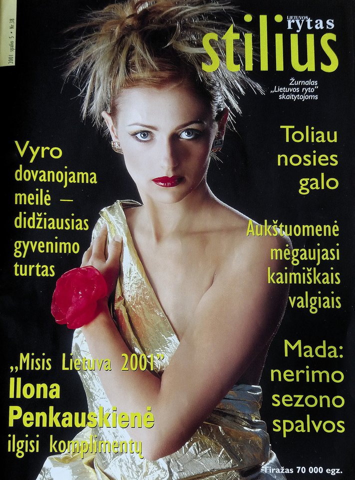 2001-aisiais I.Penkauskienė laimėjo grožio konkursą „Misis Lietuva“. Tai tapo jos gyvenimo permainų pradžia.<br>Asmeninio albumo nuotr.