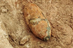 Kasė bulves – rado miną