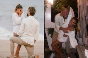 D. Sabonis pasidalijo išskirtiniais savo sužadėtuvių kadrais: būsima nuotaka vos sulaikė ašaras