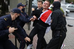 Baltarusijos VRM: trečiadienį per protestus sulaikyti 24 asmenys