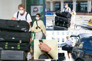 D. Sabonis su sužadėtine atskrido į Lietuvą: ant rankos spindėjo sužadėtuvių žiedas