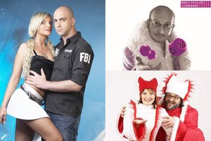 Istoriniai kadrai: išvyskite, kaip garsūs TV laidų vedėjai atrodė prieš daug metų