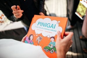 Naujoje lietuvių autorių knygoje vaikai išmoks taupyti ir valdyti savo pinigus