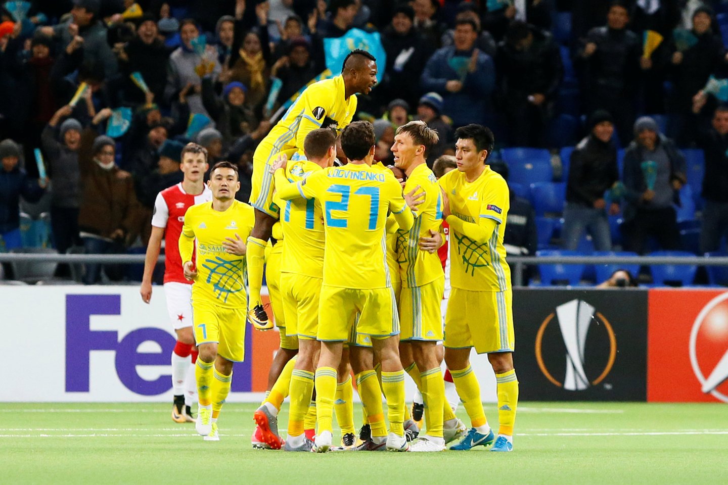 Kazachstano rinktinė Tautų lygoje nebuvo prie paskutiniųjų ekipų<br> Reuters/Scanpix.com nuotr.