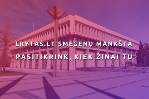 Testas. Ar prisimenate Seimo rinkimuose dalyvavusias partijas?