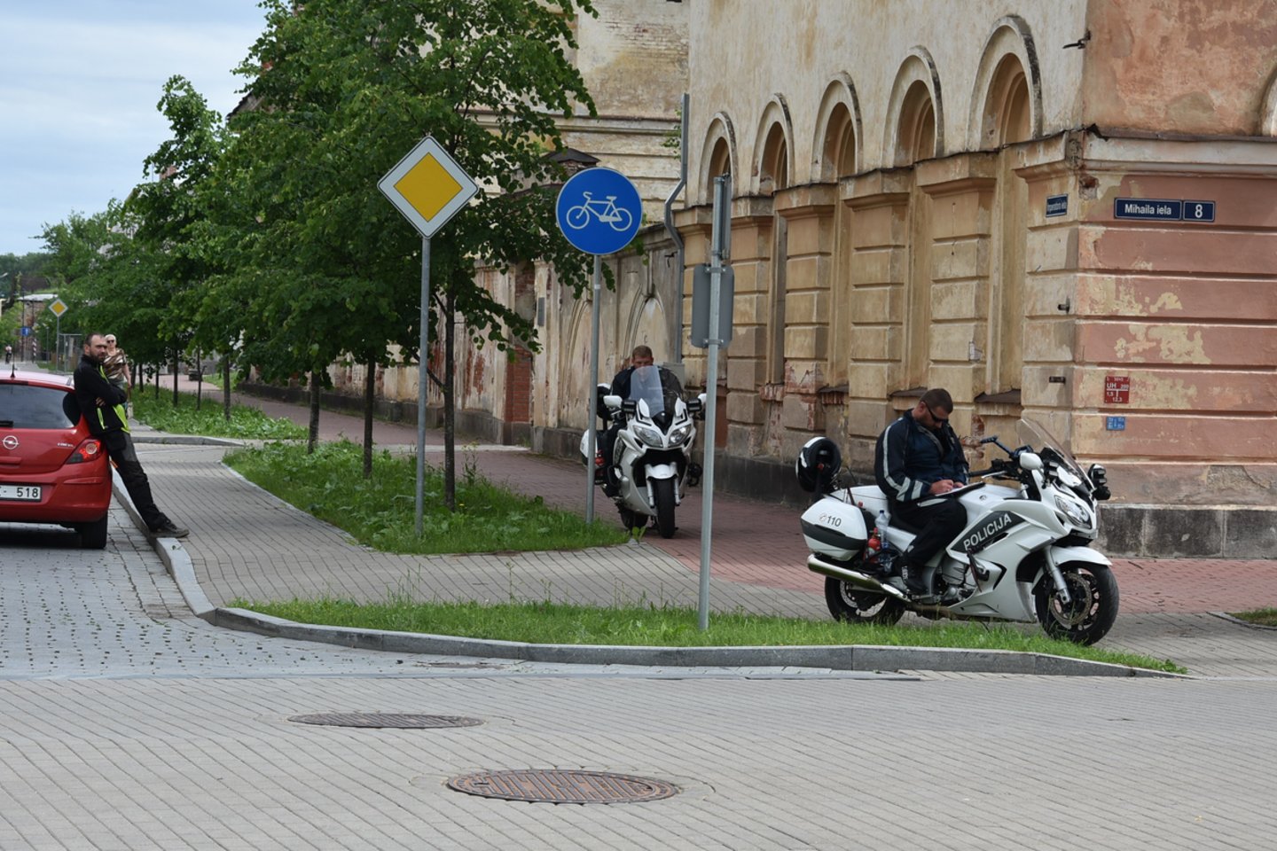 Buvusiame Daugpilio tvirtovės komendanto kontoros pastate dabar įsikūrusi Latgalos regiono policija.