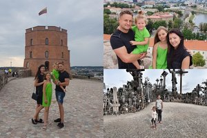 Andrius Rimiškis su šeima lankėsi istorinėse šalies vietose: viena iš jų sukėlė sentimentų 