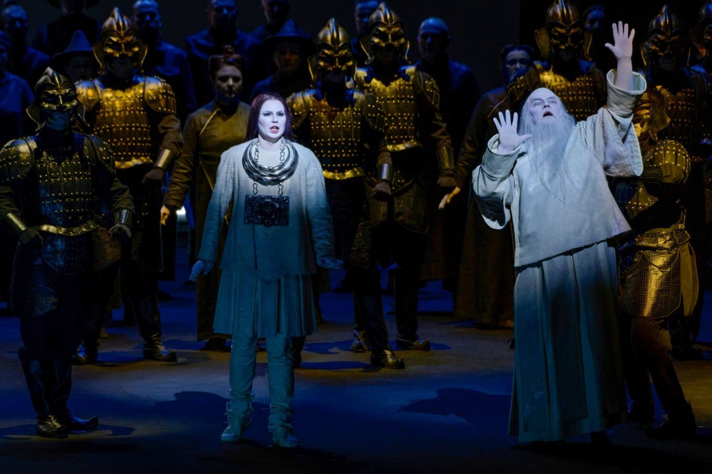 A.Stančikaitė ir L.Norvaišas operoje „Turandot“.