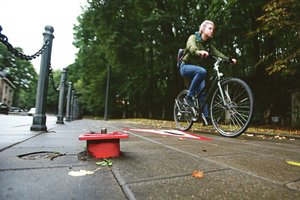 Kaune dviratininkams paspendė spąstus: kai kurias gatves geriau aplenkti