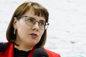 S. Cichanouskajos bendražygė V. Kovalkova iš Baltarusijos išvyko į Lenkiją