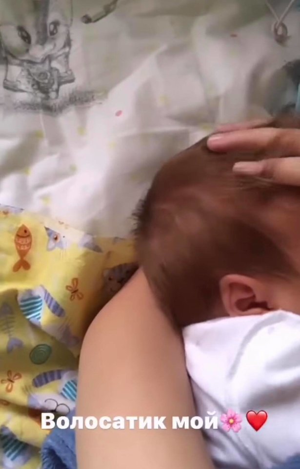 Darija Sudnišnikova džiaugiasi motinyste.<br>Soc. tinklo nuotr.