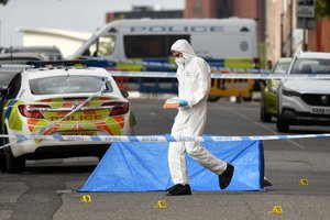 Birmingame mirtinai subadytas žmogus, dar dviejų būklė kritinė